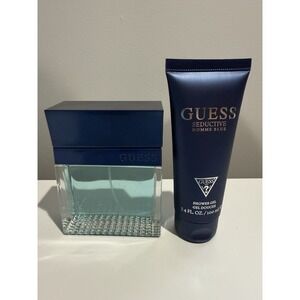 Guess‎ Seductive Homme Blue for Men Gift Set NWOB I